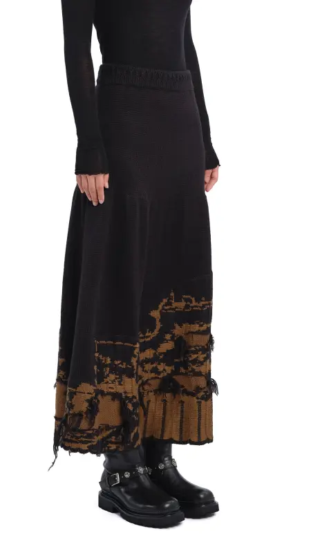 Queen Sisi Knitted Skirt online